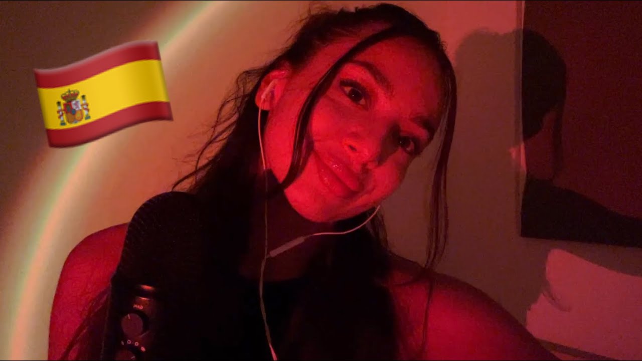 ASMR in Spanish ~ Clicky trigger words ✨