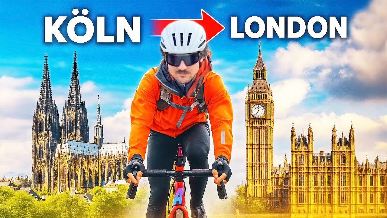 KÖLN - LONDON auf dem Fahrrad (599km) in 24H