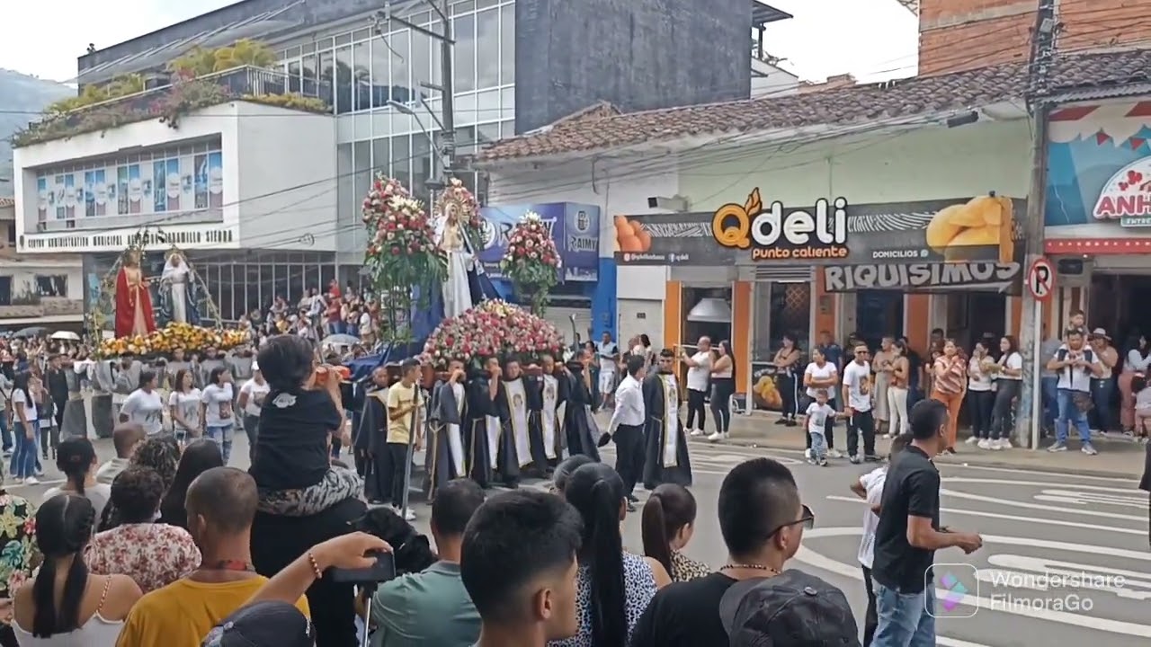 Procesión viacrucis | Barbosa Antioquia | 2022