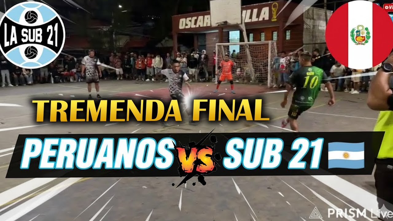 😱FINAL | Nadie esperaba este rival 😱 Peruanos vs el reconocido SUB 21 de Argentina
