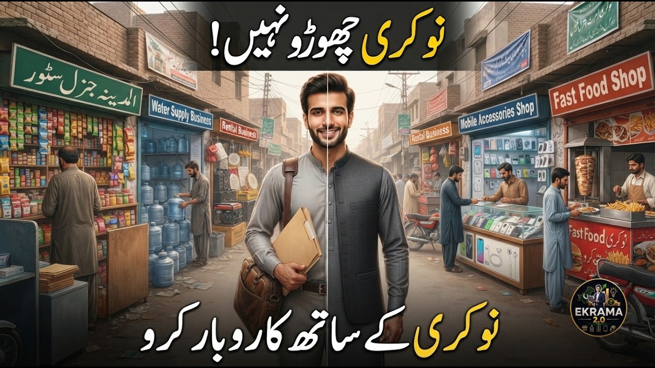 Top 5 Businesses You Can Start With a Job in Pakistan | Daily Income Business Ideas 2026