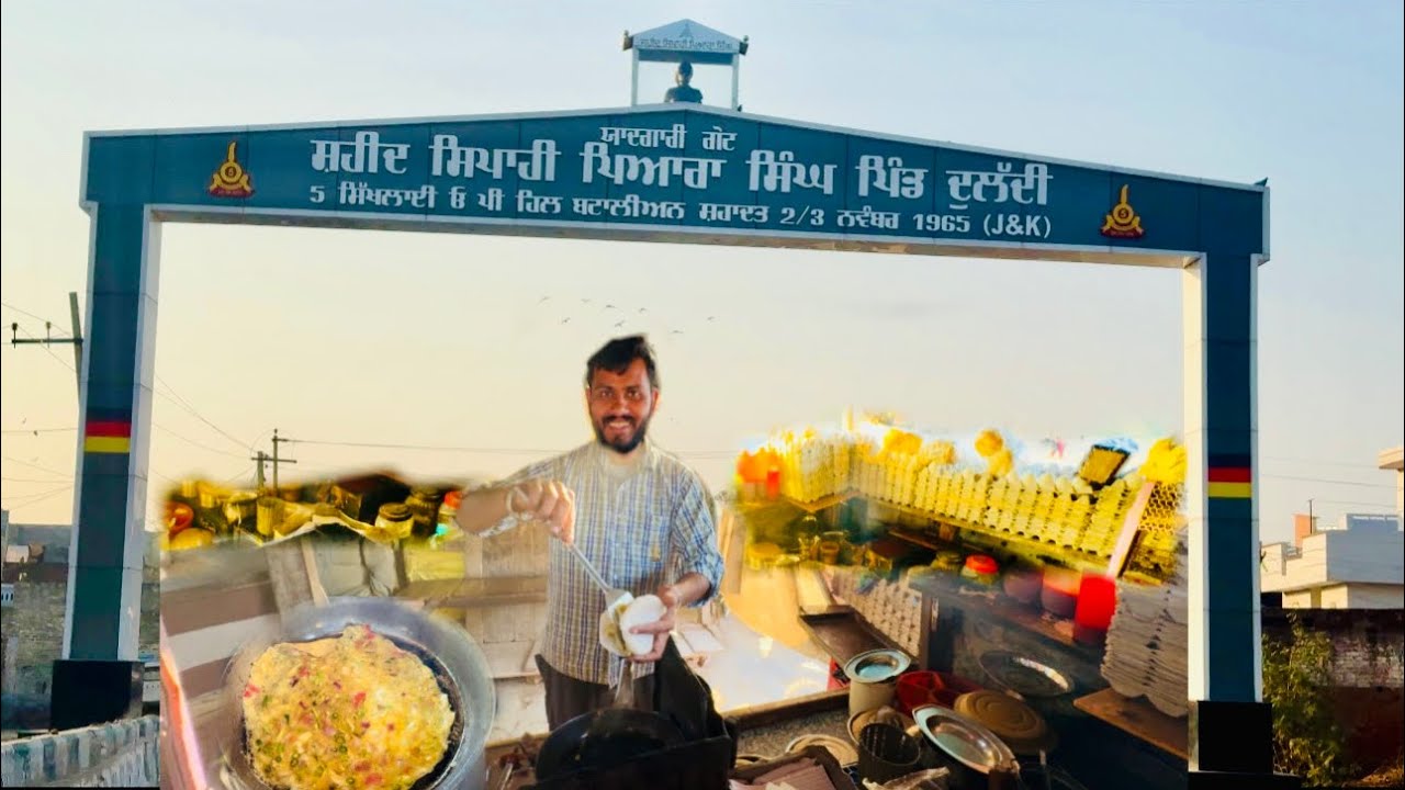 Nabha ਦੇ ਸਭ ਤੋਂ ਮਸ਼ਹੂਰ ਅੰਡਾ ਕੁਲਚਾ ਤੇ ਬਰਗਰ! 🍔🥚 Street Food of Nabha Punjab