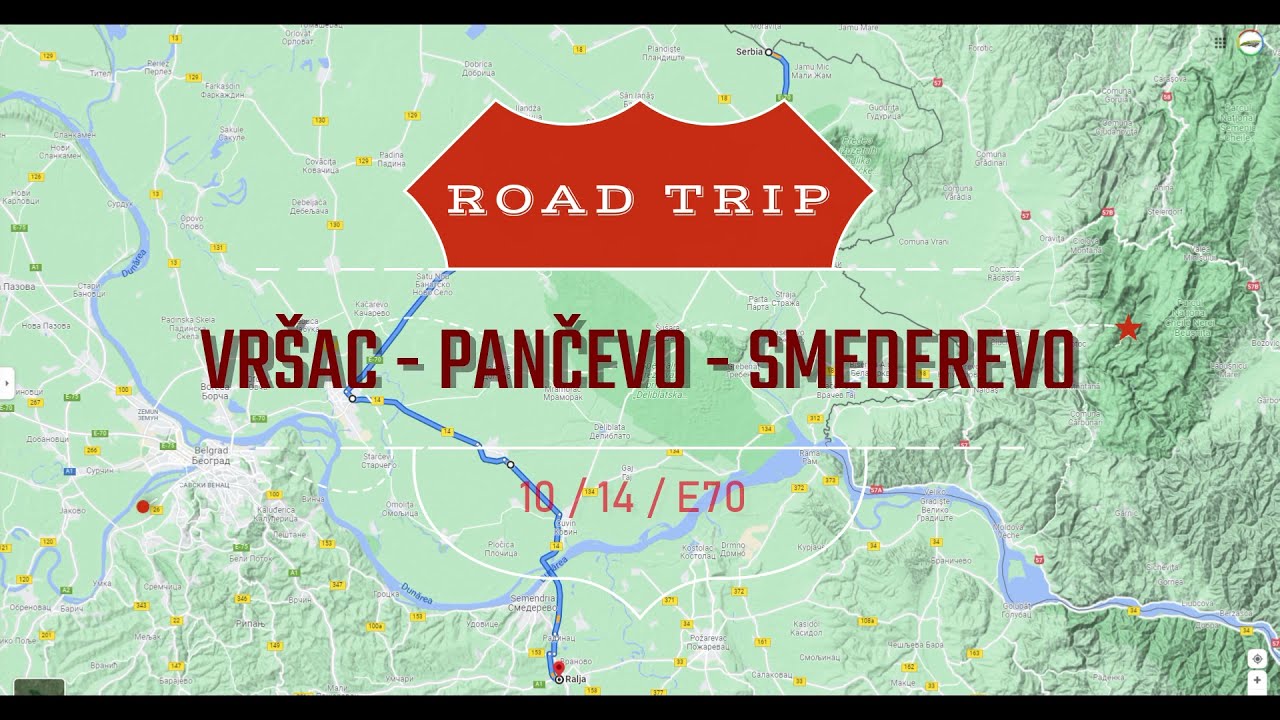 10/14/E70 Vršac - Pančevo - Smederevo
