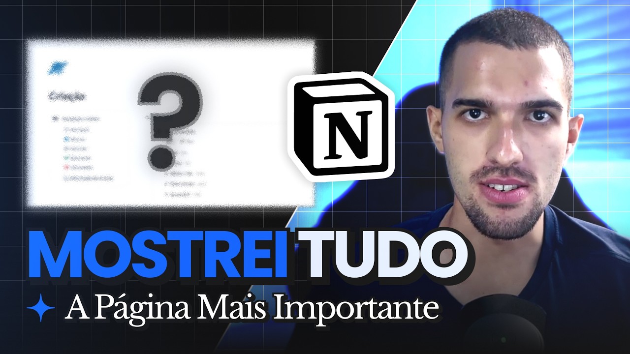 A ÚNICA página do Notion que eu abro TODO DIA