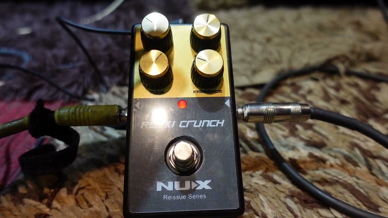 Nux Plexi Crunch Sonido Marshall en un Pedal