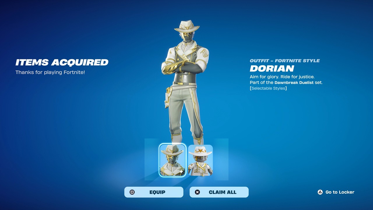 How To Get Dorian Skin FREE In Fortnite! (Unlocked LEGO Dorian Style)