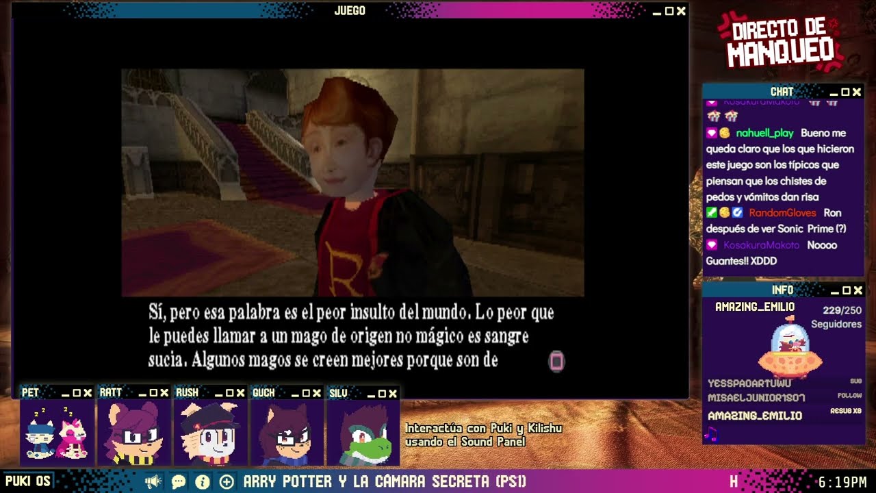 💢DIRECTO DE MANQUEO💢 - Harry Potter y La Cámara Secreta (PS1) #2 (Invitados: Silver y Guchi)