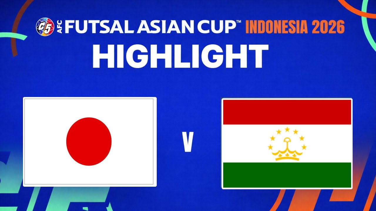 Highlights | Tajikistan vs Japan |  AFC | Ҳайлайтҳои футзал | Тоҷикистон vs Ҷопон | Чемпионати AFC