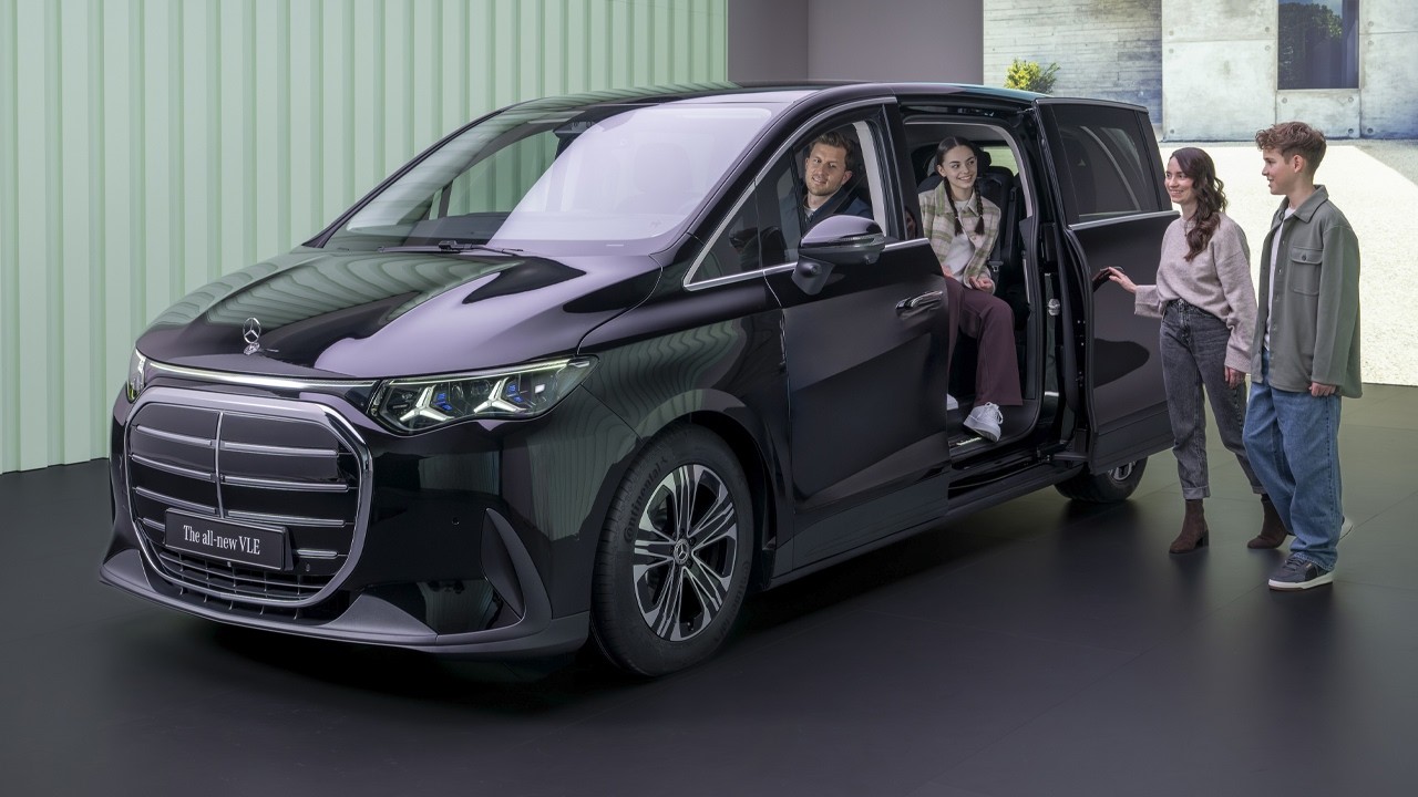 Совершенно новый Mercedes-Benz VLE 2026 года — мировая премьера.