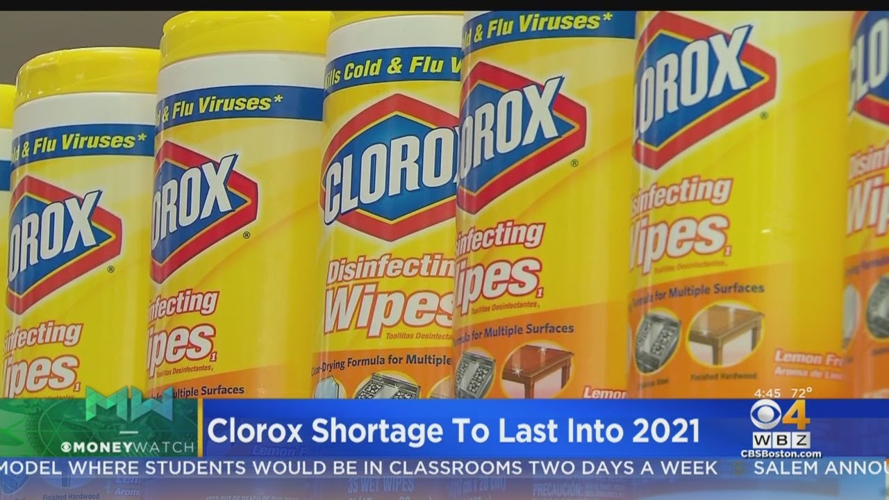 Clorox Wipes Shortage Expected To Last Into 2021