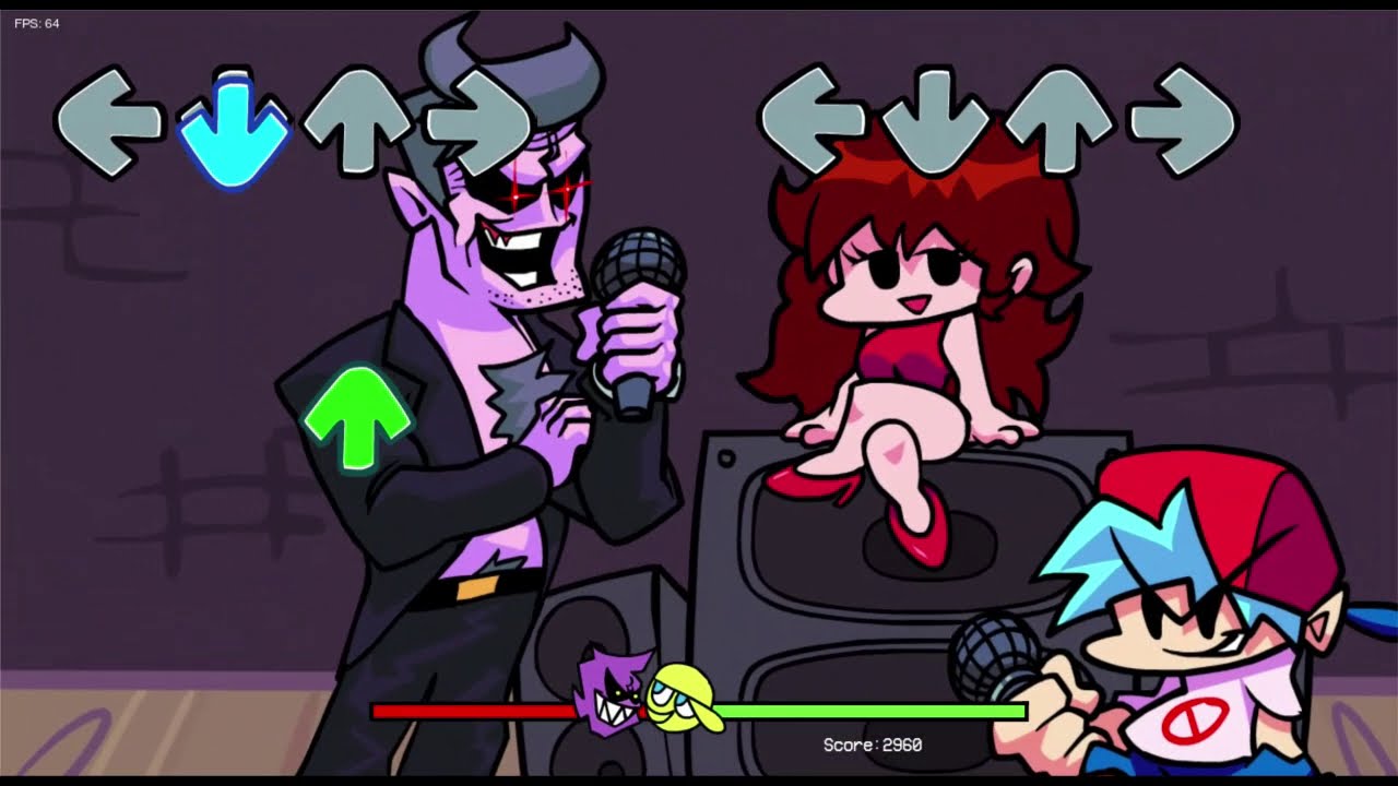 Friday Night Funkin Daddy Dearest (all Hard mode)