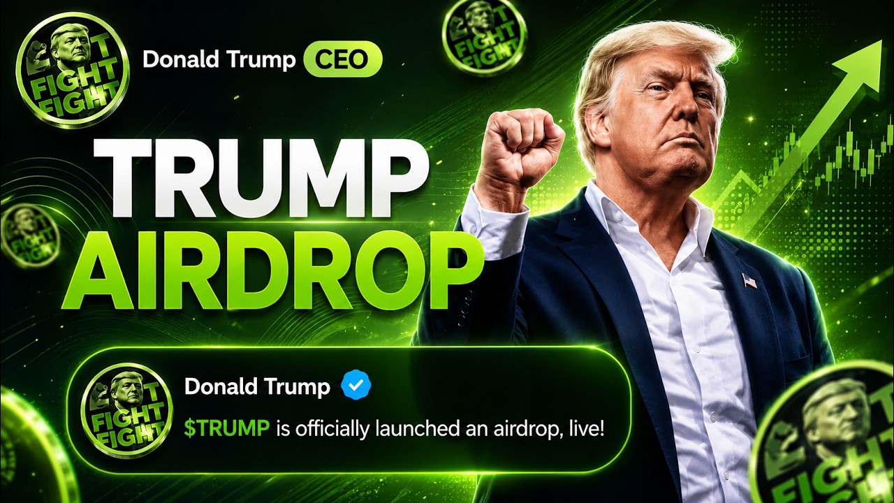 Trump Coin Airdrop | New Crypto Airdrop Claim Up To 30,000$