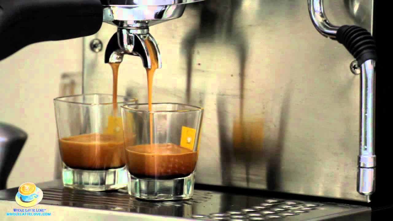 Brewing Shots on the Rancilio Silvia