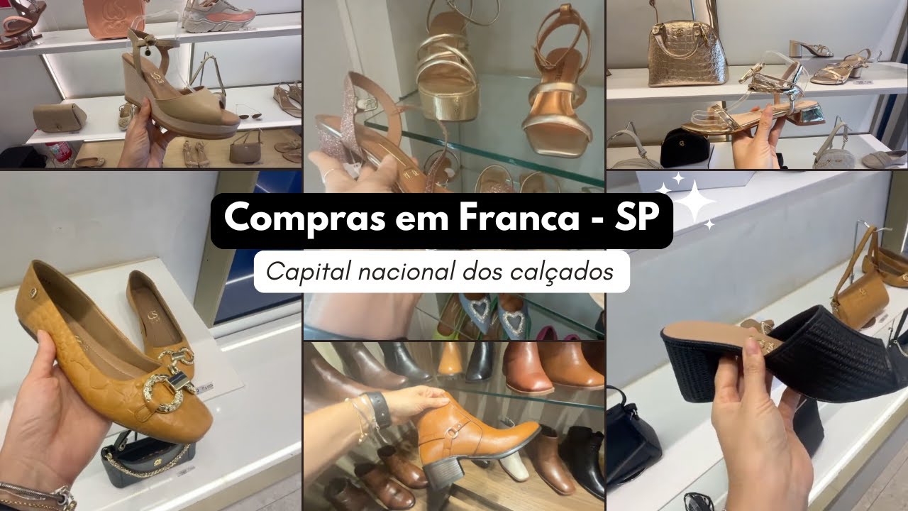 Dois dias de compras em Franca - SP,  capital nacional dos calçados, promoção e muito mais!