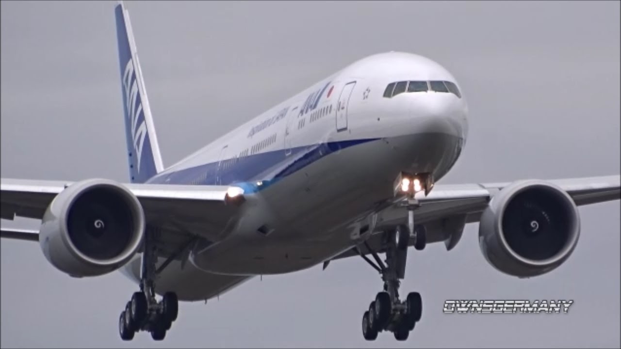 New ANA Boeing 777-300ER JA790A Smooth Test Flight Landing @ KPAE Paine Field