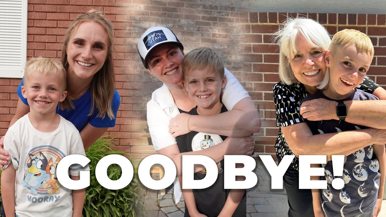 KICKING THE KIDS OUT OF OUR HOUSE!  GOODBYE! 👋🏻