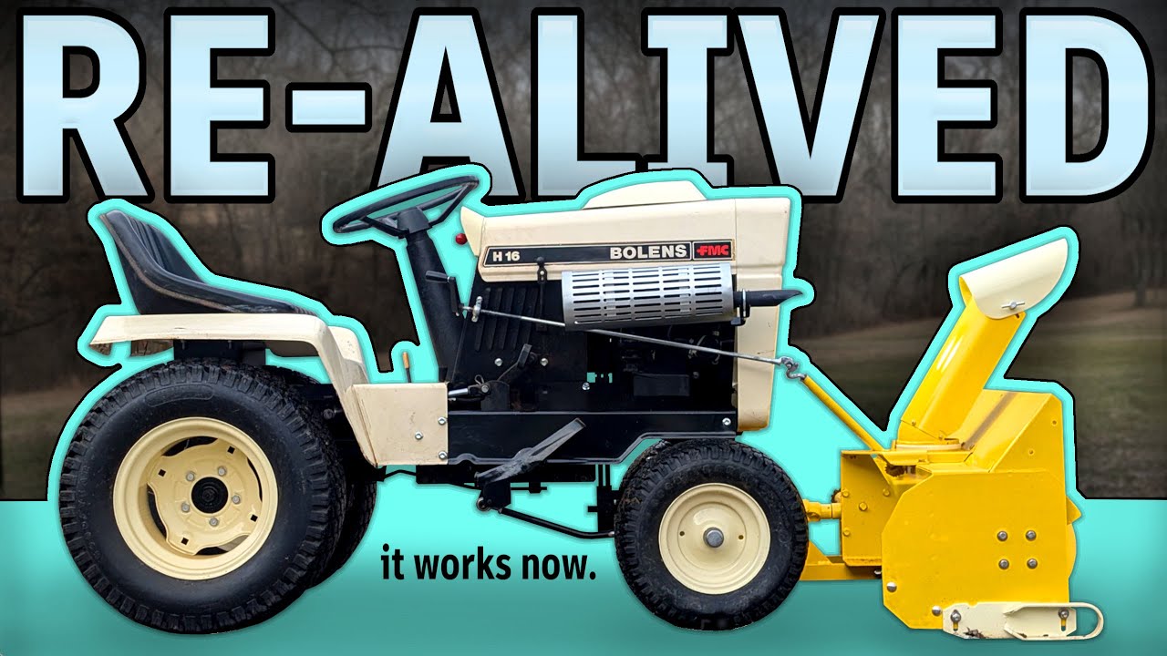 Putting WAY Too Much Effort Into My 50-Year-Old Tractor