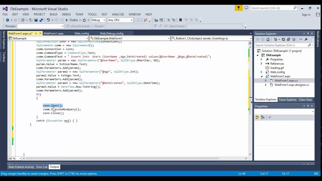 دورة قواعد بيانات للمبتدئين 32#الاضافة والحذف والتعديل عن طريق الكود SqlCommand , SqlConnection