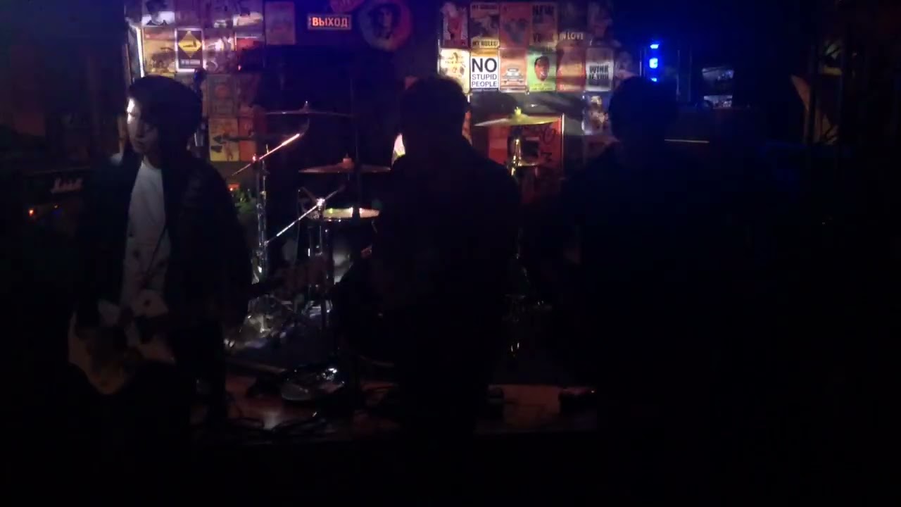 PlayerName - Bite It You Scum (GG Allin cover) live at Balalaika bar, Nizhniy Novgorod, Russia. 2018
