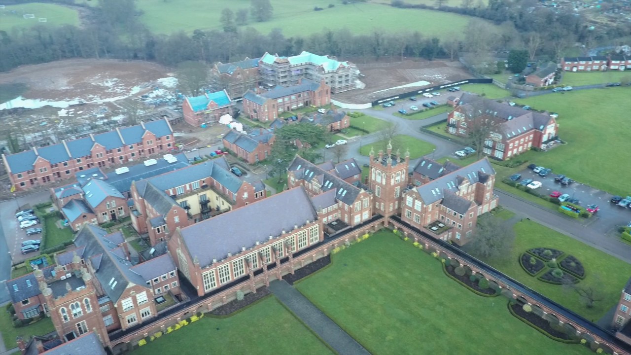 Quick flight over the old Bushey International University