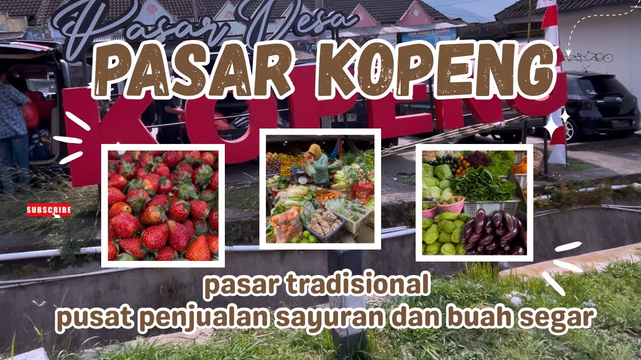 Pasar Kopeng…Pasar Tradisional Tempatnya Sayuran dan Buah Segar…@DolanMinimalist 