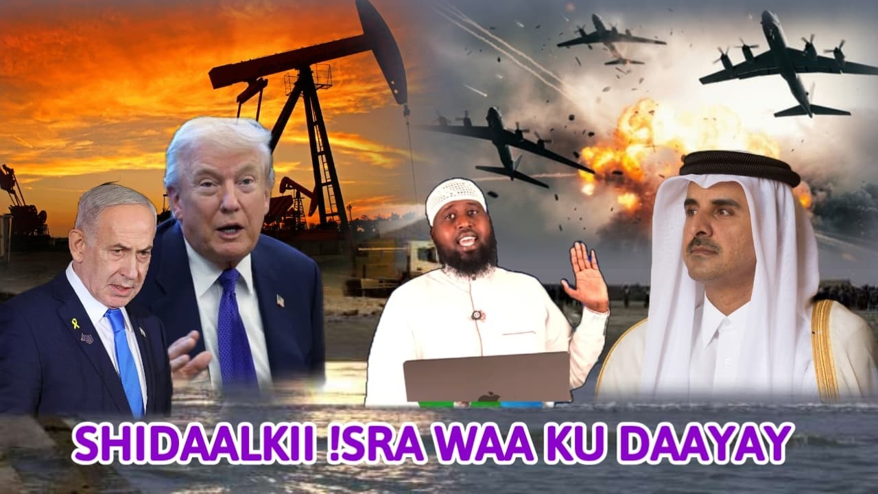 !SRA WAY GUBANAYSAA CAAWA; XARUMIHII SHIDAALKA IYO GASKA WAALA BAABi’!YAY: TRUMP OO BARYAAYO !RAN