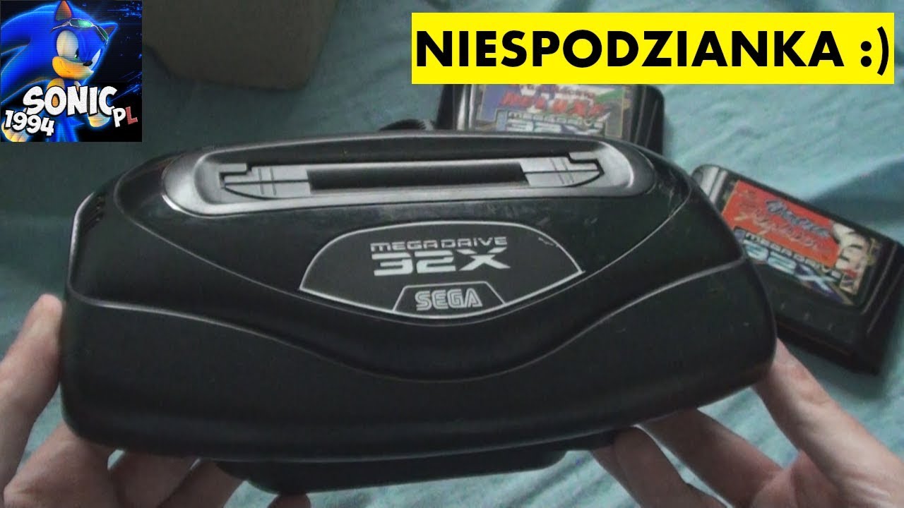 SEGA Mega Drive 32X - zagmatwany (pożyczony) sprzęt