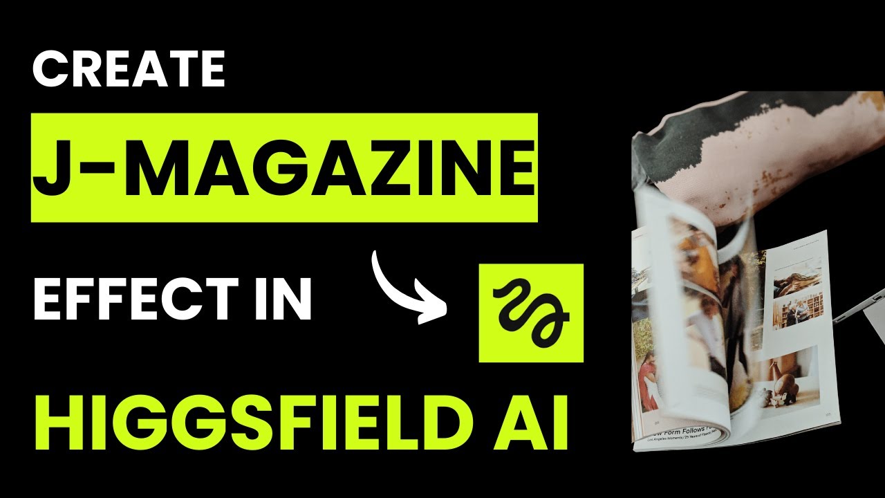 How to Use J-Magazine Effect in Higgsfield AI (Best Method)