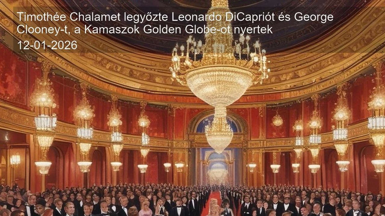 Timothée Chalamet legyőzte Leonardo DiCapriót és George Clooney-t, a Kamaszok Golden Globe-ot n