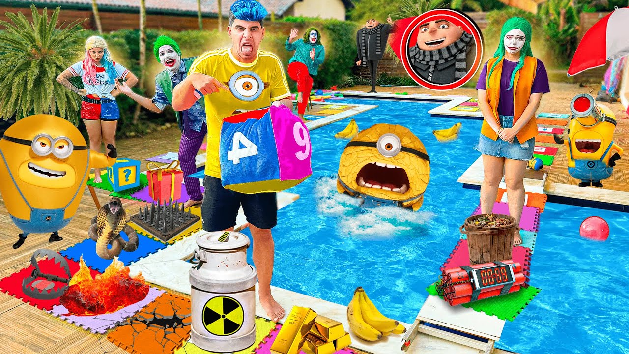 DISPUTAMOS O MAIOR TABULEIRO DE TODOS DOS MINIONS!! EMOCIONANTE!! (MINIONS 4)