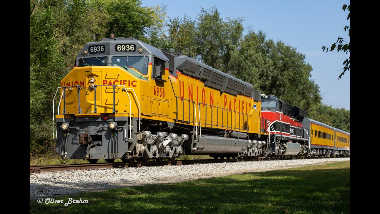UP 6936 City of Bureau Jct Excursion (9/21/2025)