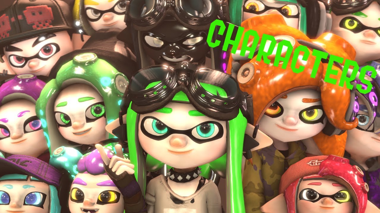 [SFM Splatoon] Characters