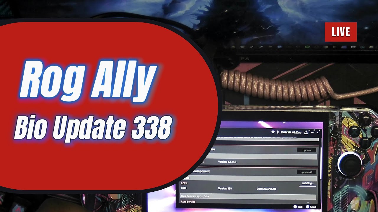 Rog Ally New Bios Update Version 338