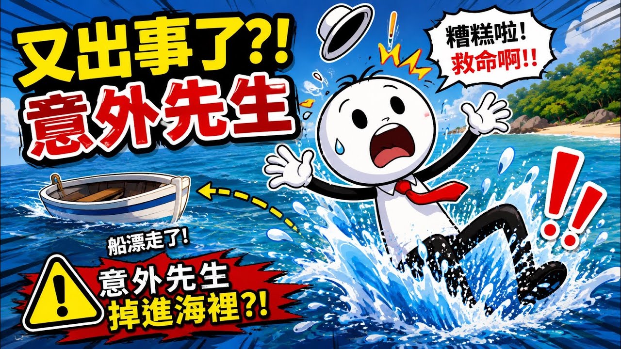 意外先生｜遇到小意外的溫柔故事｜元元老師說故事