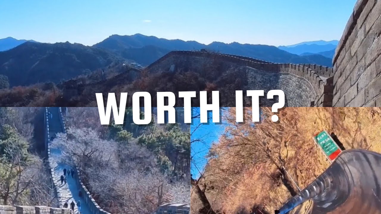 Cable Car, Crazy Stairs & Toboggan Ride | Great Wall of China Adventure 🇨🇳