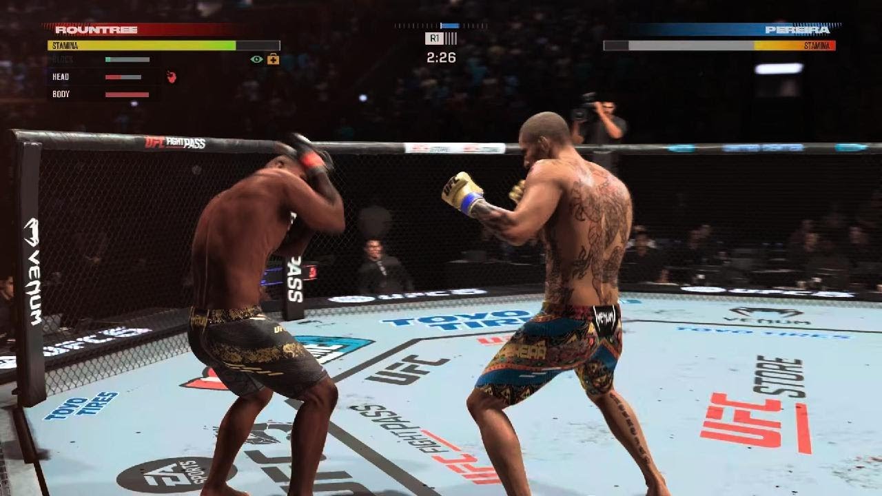 Periera VS Rountree II For Light Heavyweight Championship