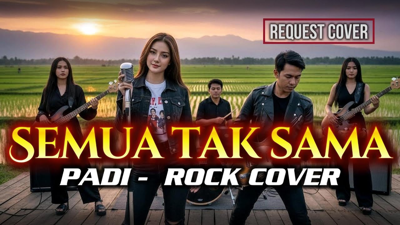 PADI - SEMUA TAK SAMA - SLOW ROCK COVER by @rockingirlz #rock #cover #tiktok #viral