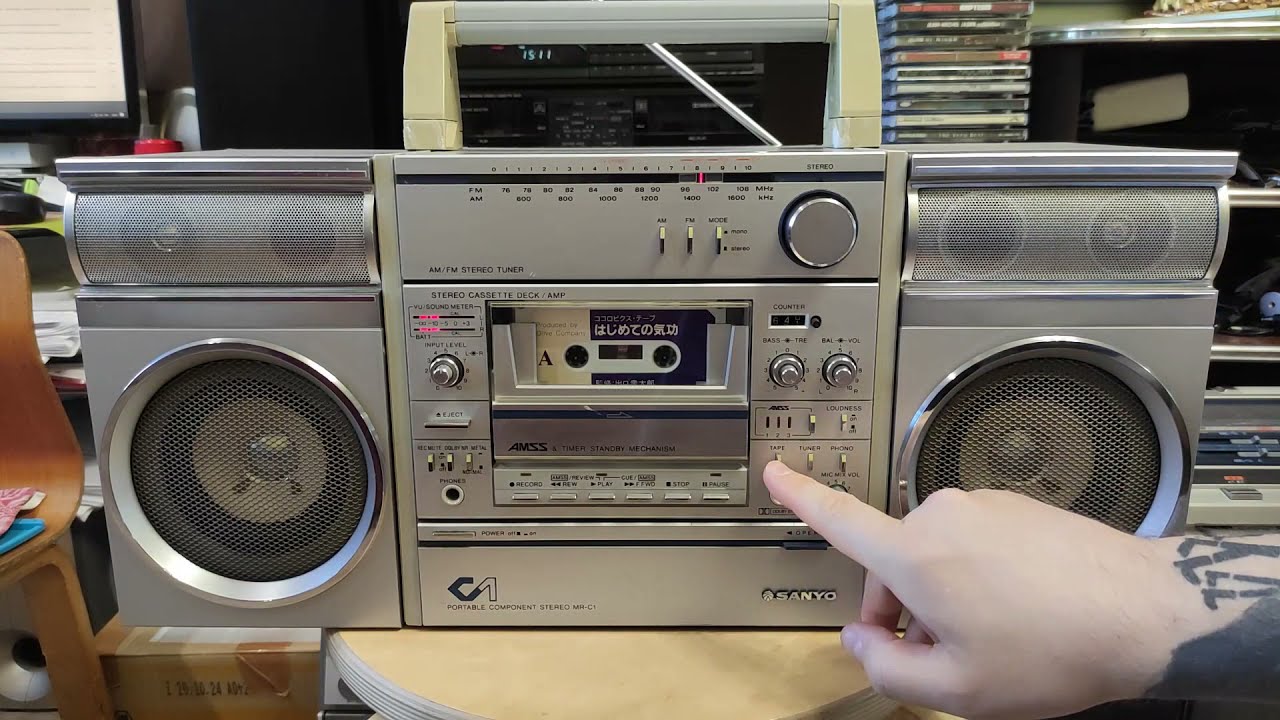 Sanyo MR-C1 восстановление нормальной работы кассетной деки