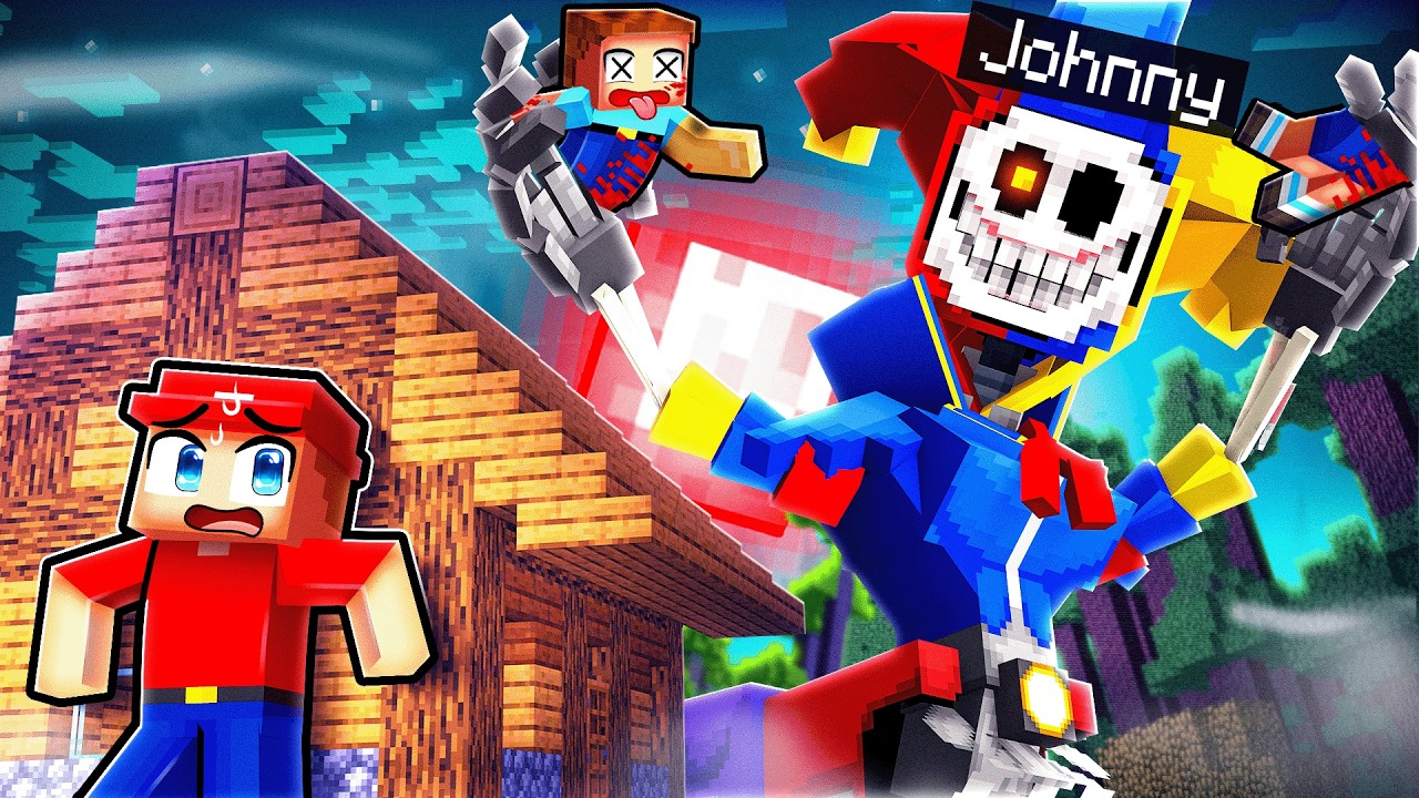 Playing as the PROTOTYPE To Troll My Friends in Minecraft!