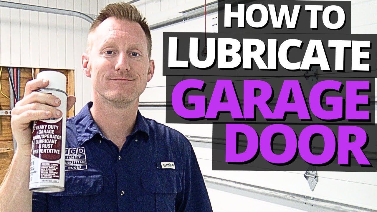 How to Lubricate Garage Door in Dallas Ft Worth TX