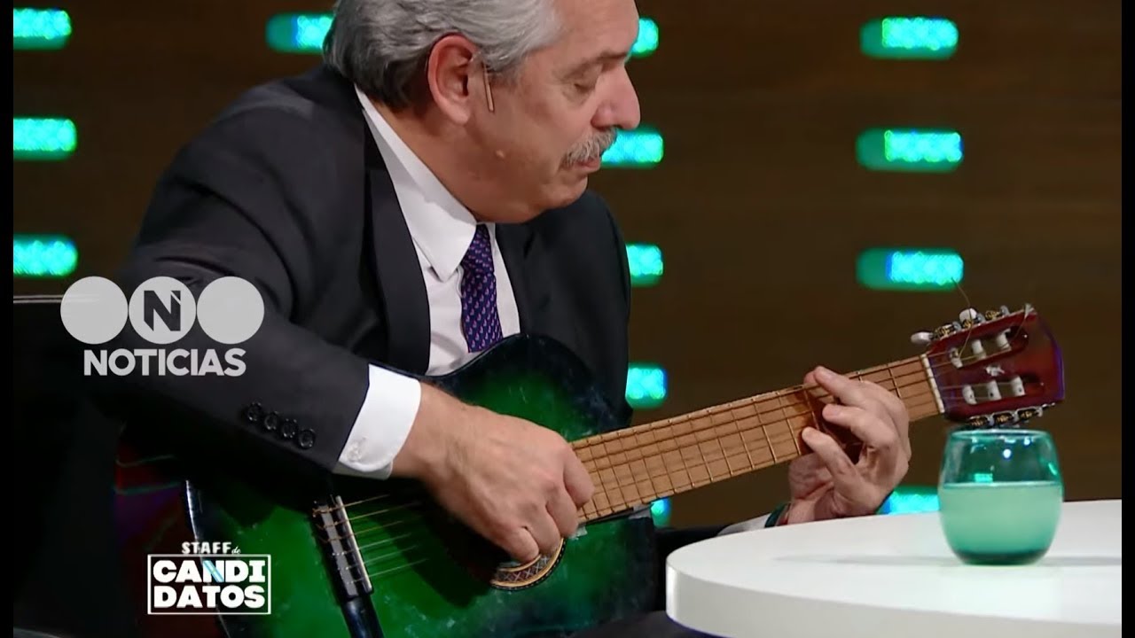 ALBERTO FERNÁNDEZ habla de todo y toca la GUITARRA en #STAFFDeCandidatos