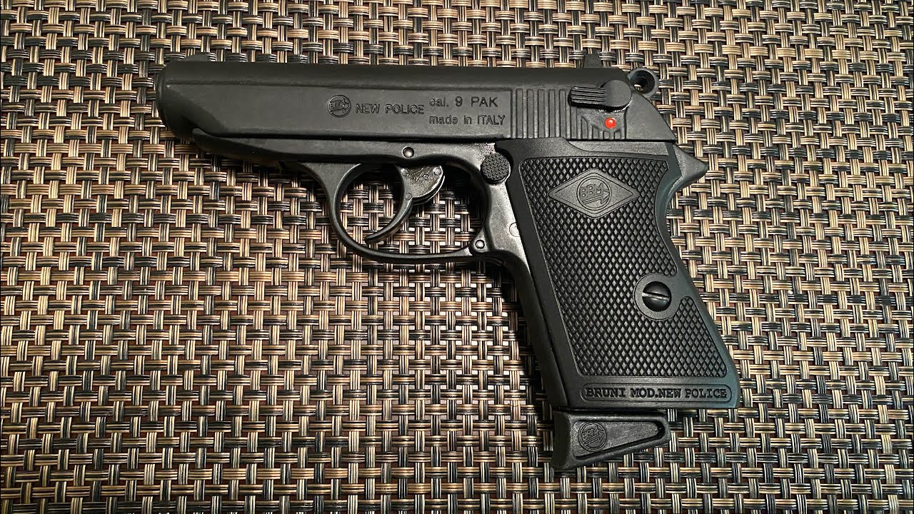 Bruni PPK 9mm Blank Firing Gun Review