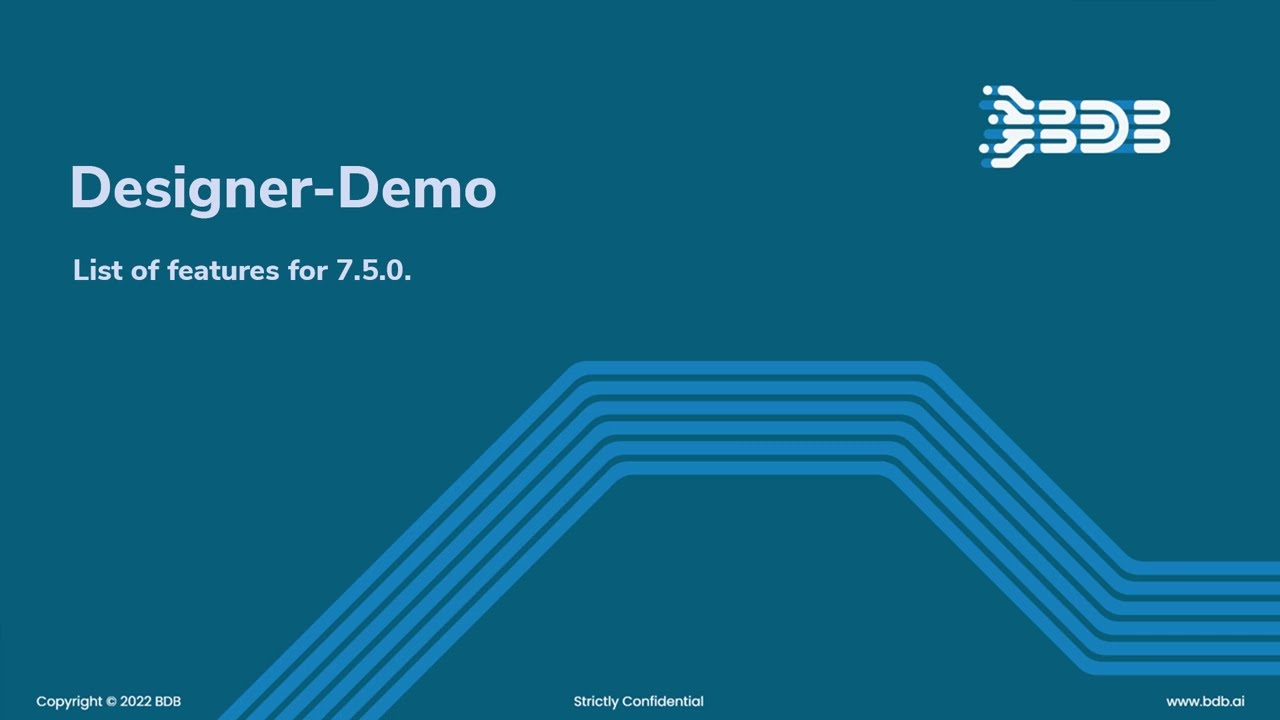 BDB 7.5 - Dashboard Designer Features