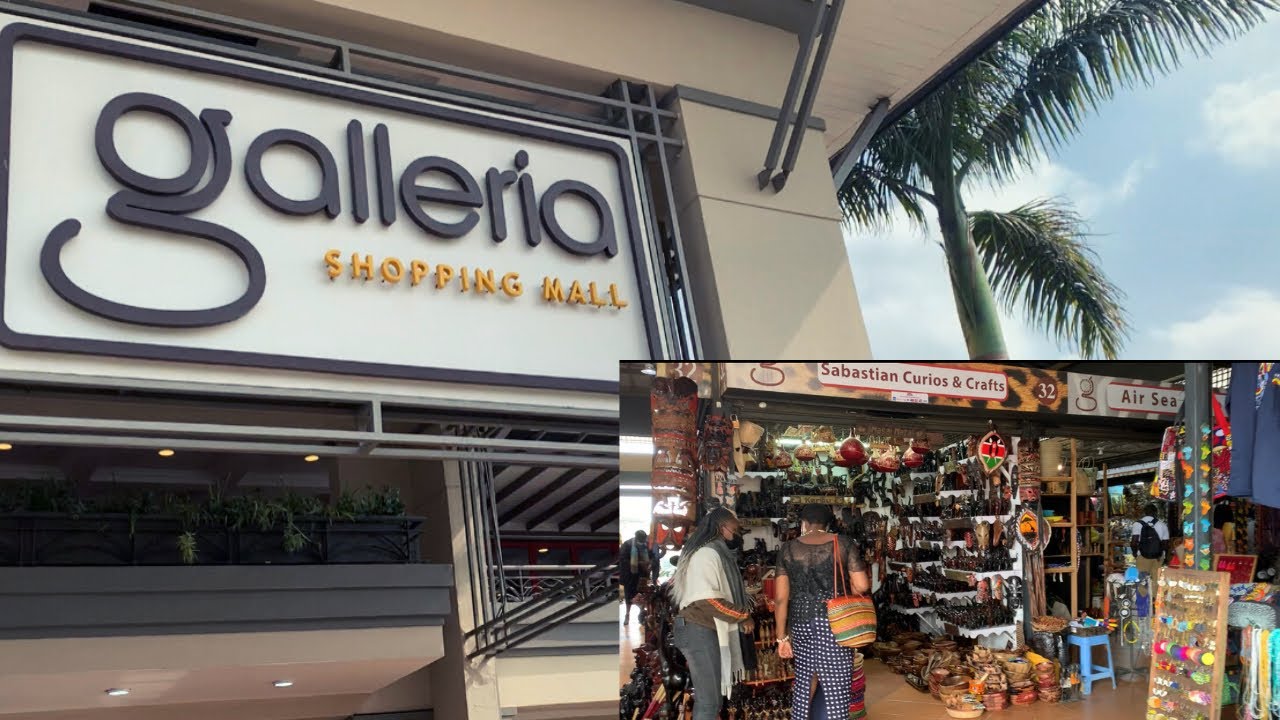 Mini shopping at the Galleria Mall & Africa market, Nairobi | They shocked me with shopping bags🤣