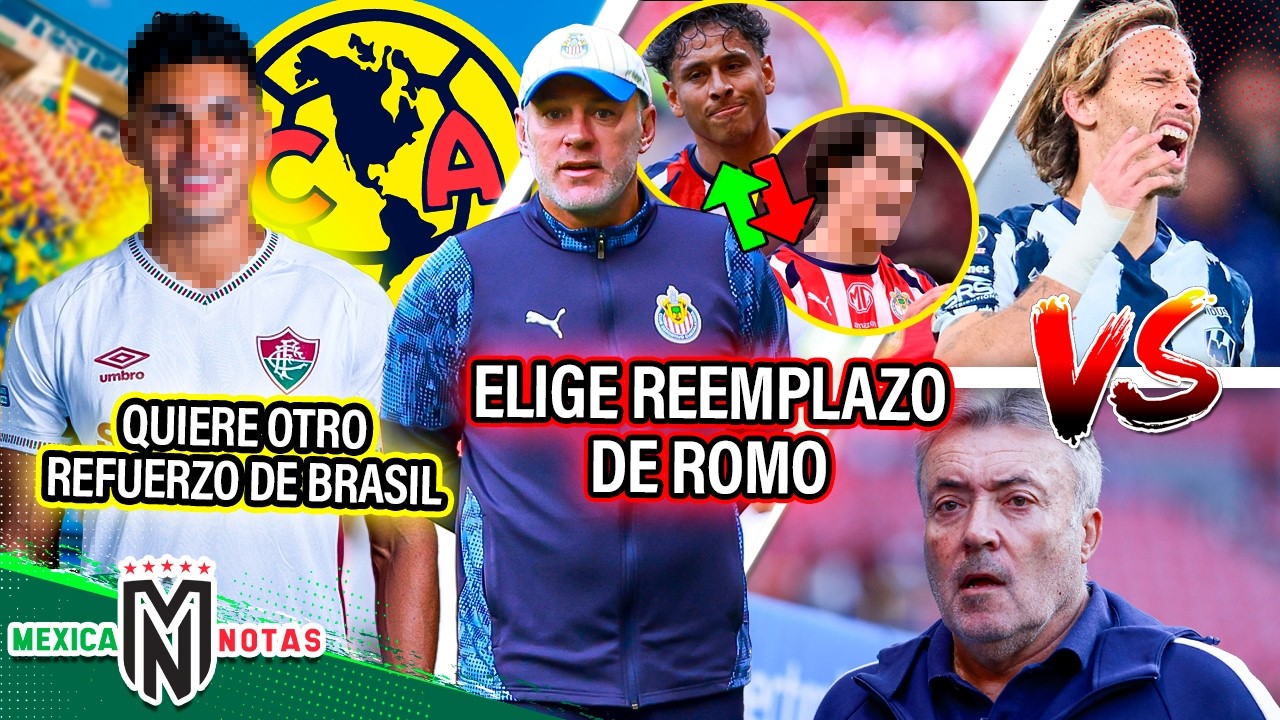 América quiere otro refuerzo de Brasil| Milito elige reemplazo de Romo| ¿Pleito Canales vs Torrent?