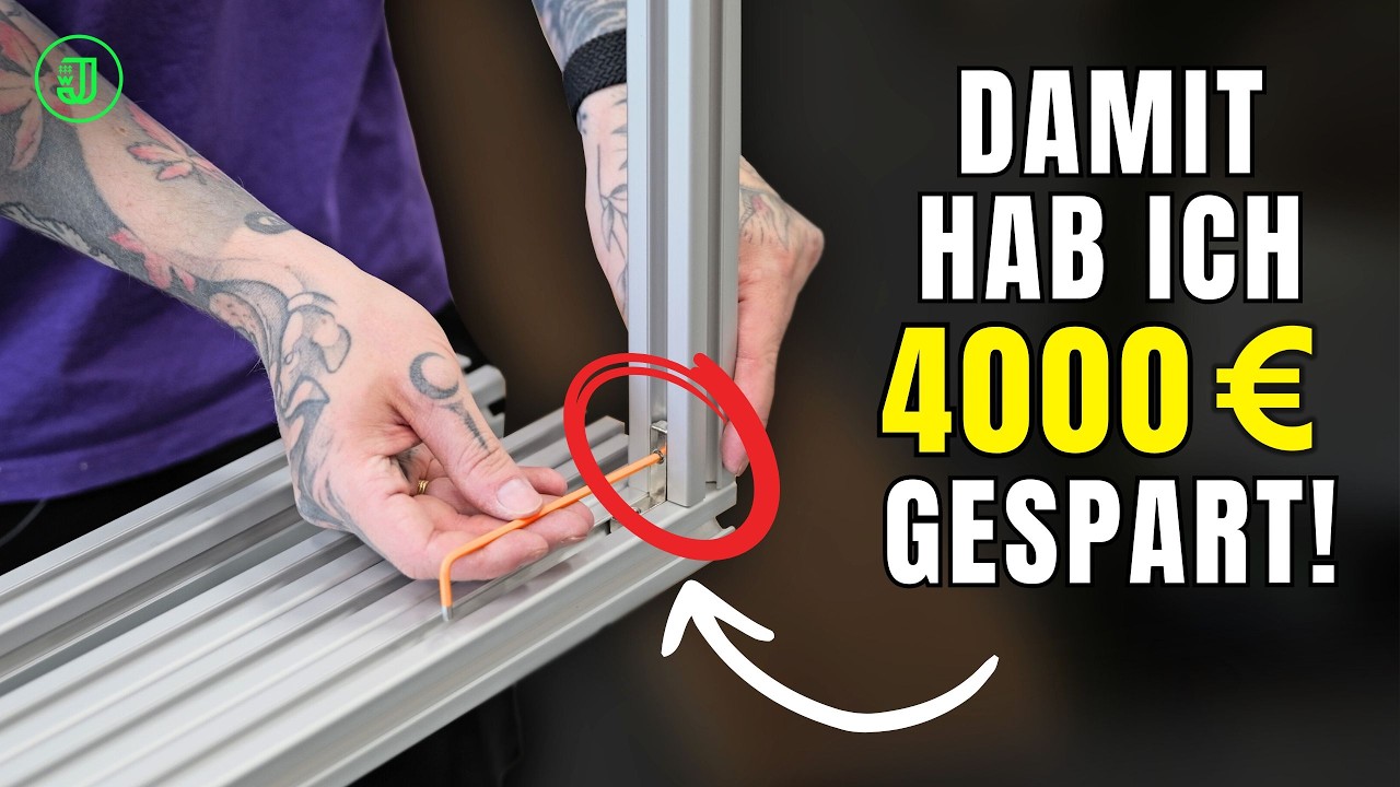 Günstig & genial 👉 Diese selbst gebaute PLANFRÄSE ersetzt ABRICHTE und DICKENHOBEL! | Jonas Winkler