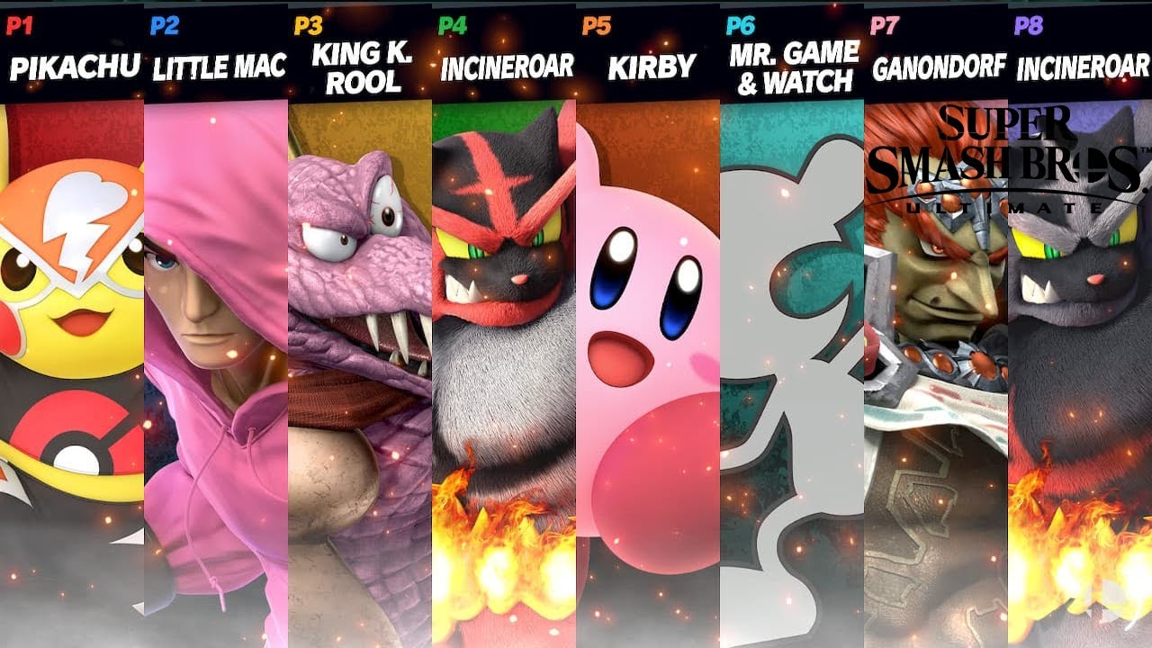 Super Smash Bros Ultimate 8 Player Smash Epic Mayhem Over Titanic Music!
