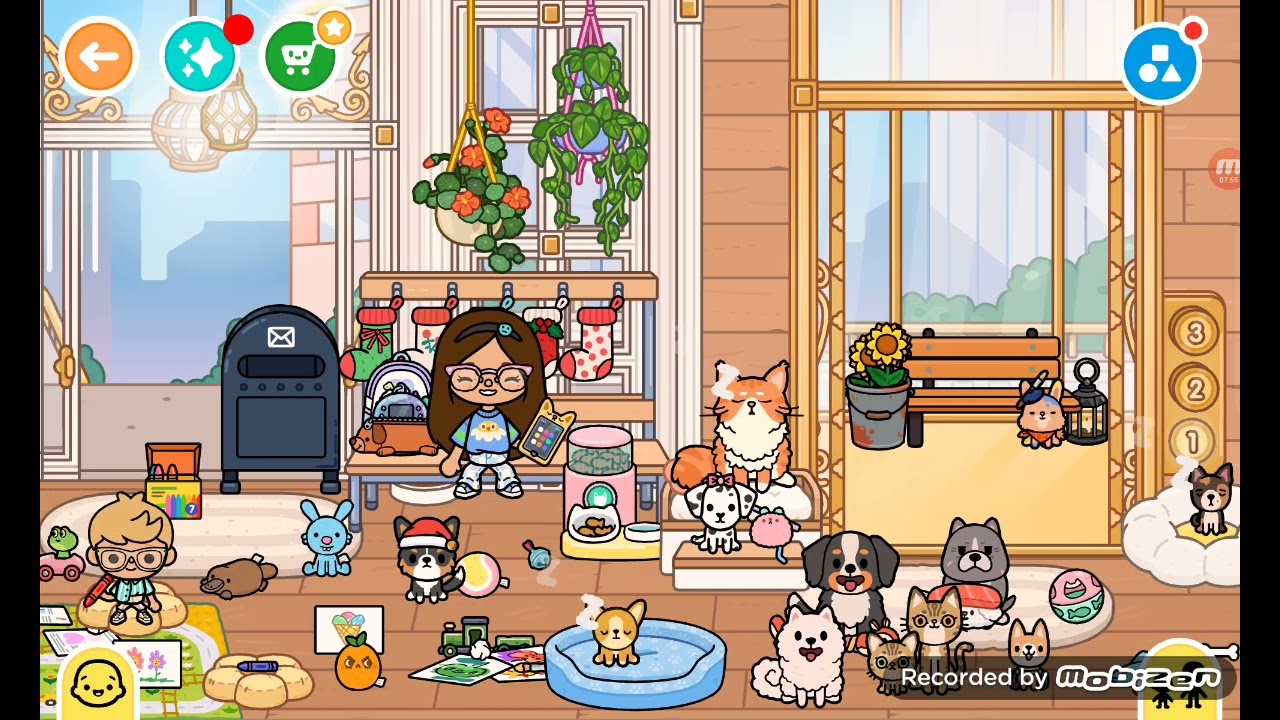 Toca Boca 😜 Part 2. Rutyna do szkoły 🏫🍉