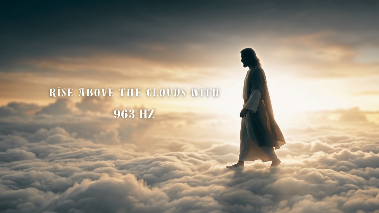 Закройте глаза, просто слушайте 🕊️ Поднимитесь над облаками с частотой Бога 963 Гц