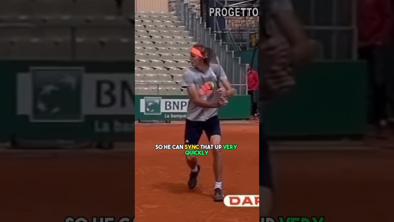 Zverev backhand Unit turn